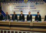 Hadiri Yudisium Fakultas Teknik Unila, Sekdaprov Marindo Kurniawan Motivasi para Lulusan Tingkatkan Keterampilan, Daya Saing, dan Inovasi untuk Merebut Momentum Penting Bonus Demografi