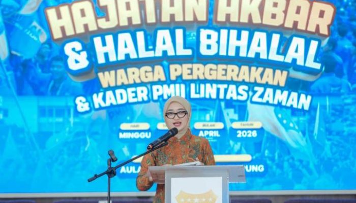 Hadiri Hajatan Akbar dan Halalbihalal Alumni Lintas Generasi PMII Lampung, Wagub Jihan Nurlela Dorong PMII Berperan dalam Pembangunan Daerah