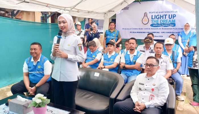 Pemprov Lampung Apresiasi Program Light Up The Dream PT. PLN (Persero) untuk Warga Pra Sejahtera