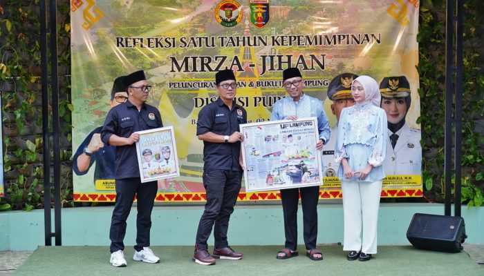 Pemprov Lampung Perkuat Fondasi Pembangunan di Tahun Pertama Kepemimpinan Mirza–Jihan