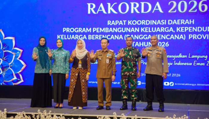 Lampung Raih Apresiasi Nasional atas Peta Jalan Pembangunan Kependudukan 2025