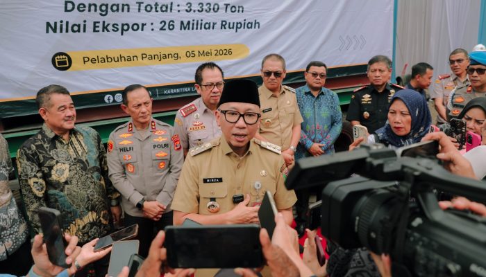 Lampung Ekspor Perdana 3.300 Ton Tapioka ke Tiongkok, Perkuat Posisi sebagai Lumbung Singkong Nasional