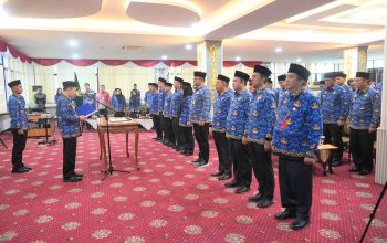 Sekdaprov Marindo Kurniawan Kukuhkan Pengurus KORPRI Way Kanan, Tekankan Peran Strategis ASN