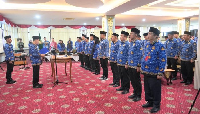 Sekdaprov Marindo Kurniawan Kukuhkan Pengurus KORPRI Way Kanan, Tekankan Peran Strategis ASN
