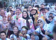 Ribuan Warga Meriahkan Bandar Lampung Color Run 2026 dalam Rangka HUT ke-344