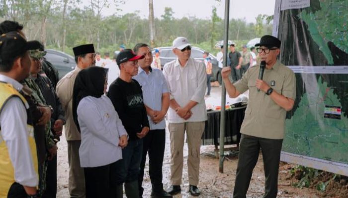 Gubernur Mirza Groundbreaking Jalan Brabasan–Wiralaga, Perkuat Akses Lampung–Sumsel