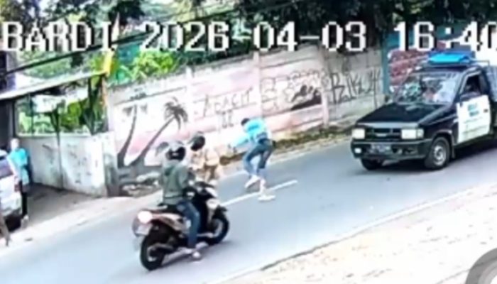 Bak Koboy Pada Saat Beraksi, Salah Satu Pelaku Curanmor Di Keluarhan Palapa Kini Di Gulung Polisi