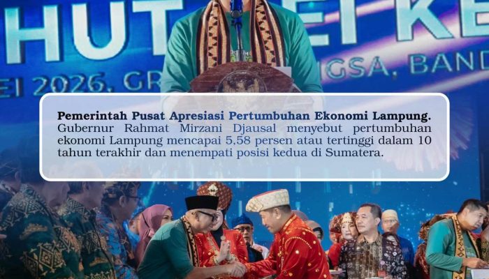 Lampung Tumbuh Tertinggi dalam 10 Tahun, Gubernur Pastikan Iklim Investasi Properti Makin Kondusif