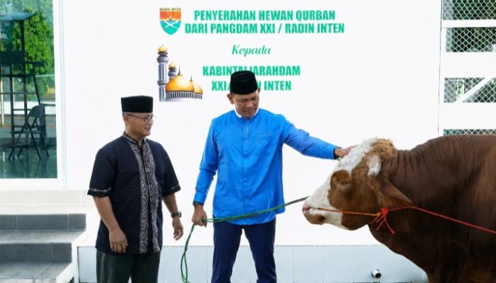 Iduladha 1447 H: Kodam XXI/RI Kurban 21 Hewan