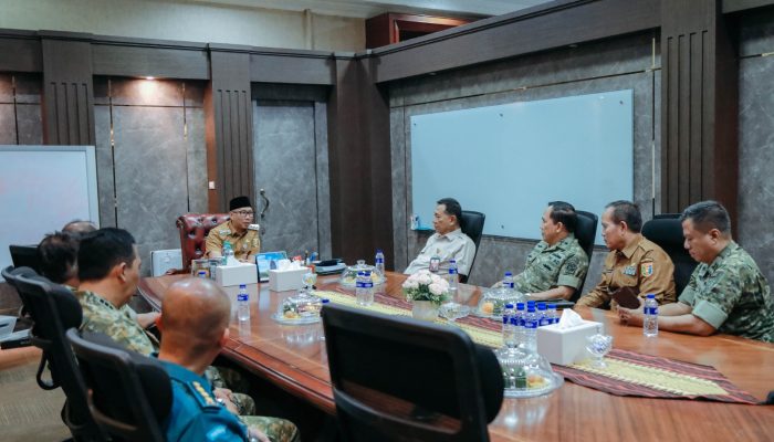 Gubernur Mirza dan Unhan RI Perkuat Sinergi Pembangunan serta Ketahanan Lampung