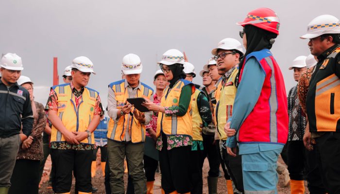 Pastikan Pembangunan Berkualitas dan Sesuai Rencana, Wagub Jihan Nurlela Tinjau Langsung Progres Pembangunan Sekolah Rakyat di Kawasan Kota Baru, Lampung Selatan