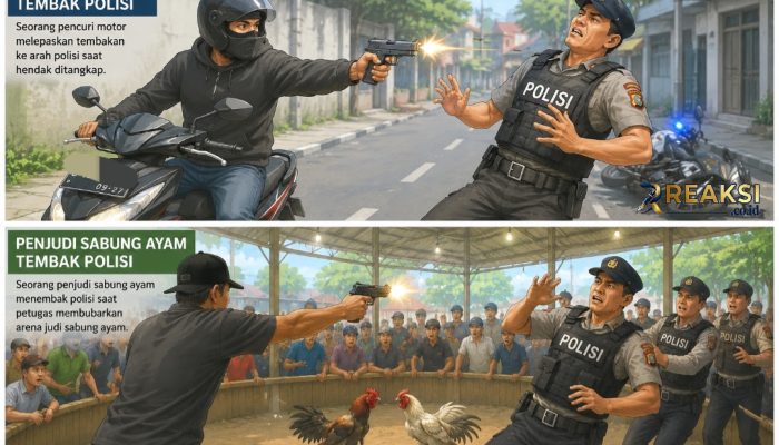 Penjahat Bersenpi vs Polisi: Siapa Kuasai Jalanan Lampung?