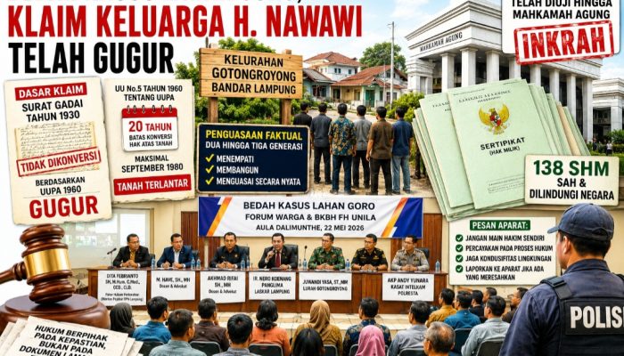 Bedah Kasus: Klaim Waris H. Nawawi Kandas di Meja Hukum, Warga Ungkap Jejak Sengketa Puluhan Tahun