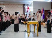 Jihan Nurlela Lantik Elfianah Sebagai Ketua Mabicab Pramuka Mesuji, Dorong Peran Pramuka Dalam Ketahanan Pangan