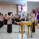 Jihan Nurlela Lantik Elfianah Sebagai Ketua Mabicab Pramuka Mesuji, Dorong Peran Pramuka Dalam Ketahanan Pangan