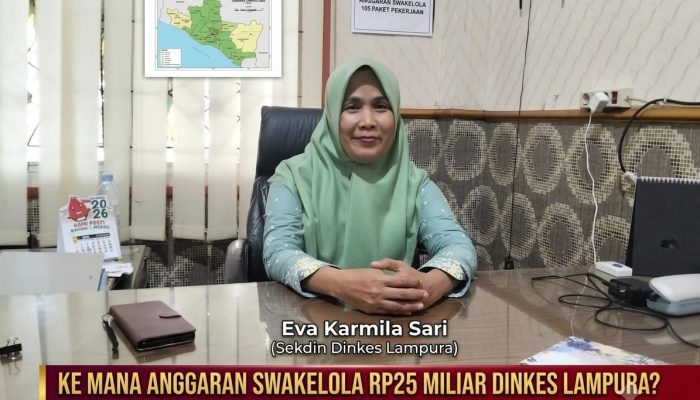 Kemana Anggaran Swakelola Rp25 Miliar Dinkes Lampura, Kadis: Tanya Sekdin