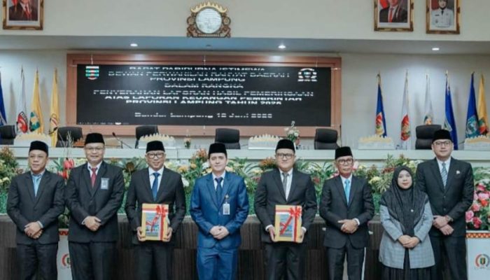 Pemprov Lampung Kembali Raih WTP, Catat Rekor 12 Tahun Berturut-turut