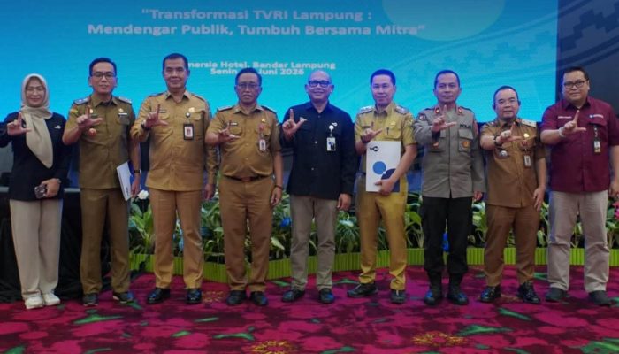 Pemrpov Lampung Dorong TVRI Jadi Etalase Kemajuan Desa Dan Media Publik Terpercaya Di Era Digital