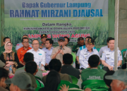 Tinjau Pengering Gabah di Tulang Bawang, Gubernur Mirza Dorong Nilai Jual Gabah Petani Meningkat
