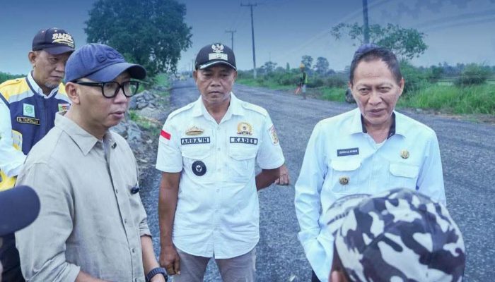 Jalan Rawa Jitu- Umbul Mesir Dibangun, Distribusi Hasil Pertanian Semakin Lancar