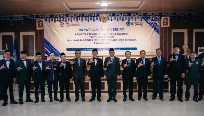 Gubernur Mirza Dorong Lulusan Teknik Ambil Peran Aktif dalam Pembangunan Lampung