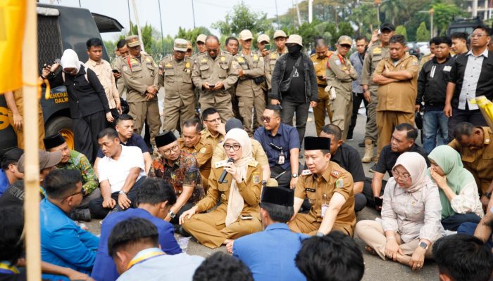 Wagub Jihan Nurlela Temui PMII, Pastikan Aspirasi Mahasiswa soal Isu Nasional dan Daerah Segera Ditindaklanjuti