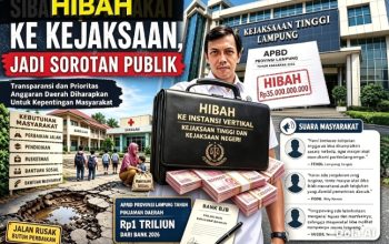 Hibah Puluhan Miliar ke Kejaksaan di Tengah Tekanan APBD, Pemprov Lampung Diminta Perjelas Prioritas