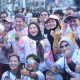 Seribuan Warga Hadiri Color Run Dalam Rangka HUT Kota Bandar Lampung Yang Ke 344