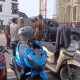 Diduga Tersengat Listrik, Pekerja Bangunan Di Lingkungan Kejati Dilarikan Kerumah Sakit
