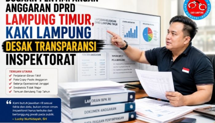 Dipanggil Inspektorat, LSM KAKI: Kami Butuh Bukti, Bukan Omon-Omon