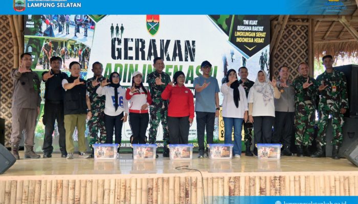 Pemkab Lampung Selatan Dukung Gerakan Radin Inten Asri, Selaras dengan Semangat Gema HELAU