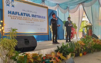 Pondok Pesantren Generasi Gemilang Gelar Haflatul Imtihan dan Penyematan Pin Tasmi Tahfidzul Qur’an