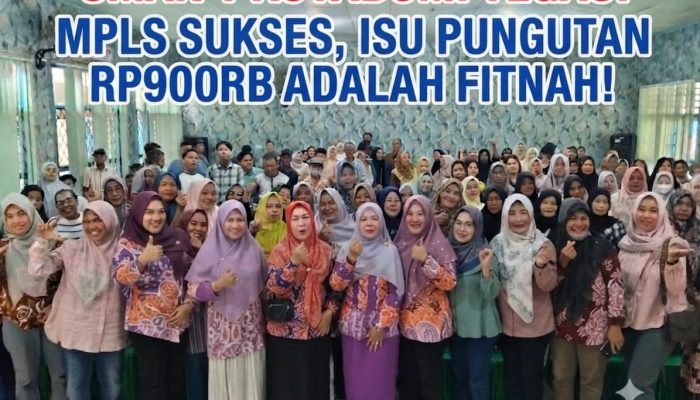 Didampingi Wabup Romli, SMAN 1 Kotabumi Gelar Sosialisasi MPLS dan Bantah Isu Pungutan Rp900 Ribu
