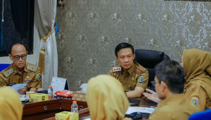 Sekdaprov Marindo Kurniawan Pimpin Rapat Pembahasan Pengembangan dan Optimalisasi Layanan RS Bandar Negara Husada