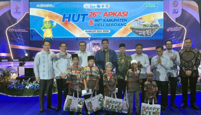 Perkuat Sinergi Antarkabupaten, Bupati Radityo Egi Pratama Hadiri HUT ke-26 Apkasi di Deli Serdang
