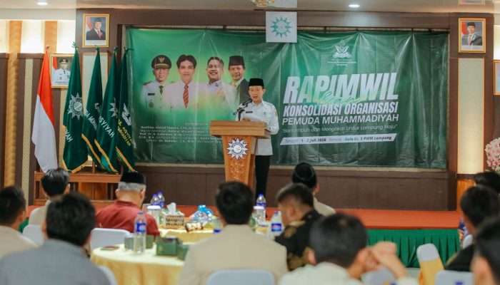 Sekdaprov Marindo Kurniawan Ajak Pemuda Muhammadiyah Perkuat Kolaborasi Bangun Provinsi Lampung