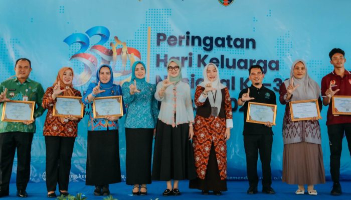 Harganas ke-33, Pemprov Lampung Perkuat Sinergi Bangun Keluarga Tangguh dan Generasi Berkualitas