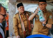Hasil Panen Meningkat, Gubernur Rahmat Mirzani Djausal Tinjau Pengembangan Pupuk Organik Cair di Lampung Timur