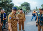 Gubernur Rahmat Mirzani Djausal Tinjau Progress Perbaikan Ruas Jalan Jabung–Simpang Labuhan Maringgai, Target Rampung November 2026