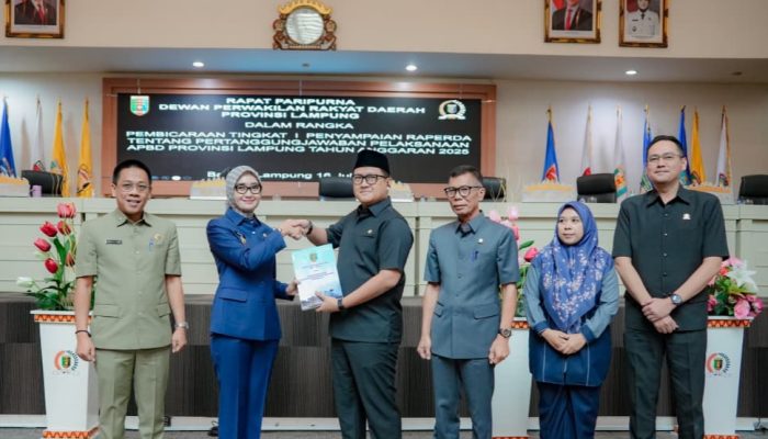 Pemprov Lampung Perkuat Transparasi dan Akuntabilitas Lewat Raperda Pertanggungjawaban APBD 2025