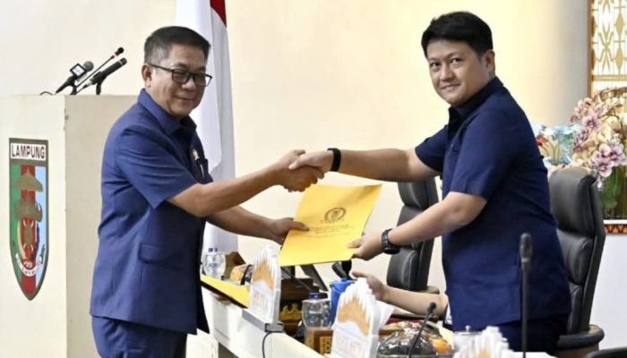 Raperda Pertanggung Jawaban APBD 2025 Masuki Tahap Pandangan Umum Fraksi-Fraksi DPRD Provinsi Lampung