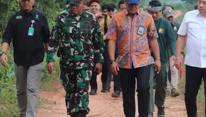 Marsda Dedi Saprudin Tinjau Wajah Baru TNWK,Jaga Untuk Kita