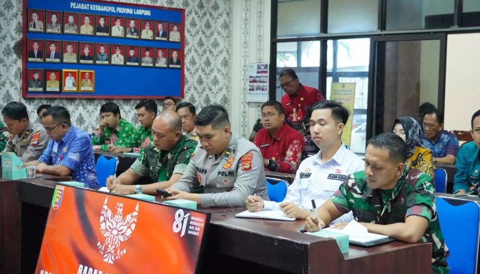 Pemprov Lampung Matangkan Persiapan Pemusatan Pendidikan dan Pelatihan Paskibraka Provinsi Lampung 2026