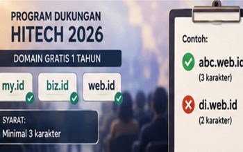 Promo Domain HITECH 2026 Dipersoalkan, Syarat Minimal Karakter Tak Muncul di Invoice