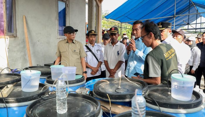 Gubernur Mirza Kunjungi Rumah Produksi Pupuk Hayati Cair di Lampung Barat, Dorong Pertanian Berkelanjutan