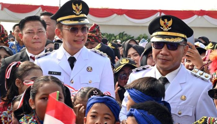 Dari Khidmat ke Kebersamaan, Warga Lampung Selatan Rayakan Kemerdekaan Tanpa Sekat di Menara Siger
