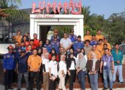 Lummay Villa Resort Perkuat Wisata Aman, Damkarmat Lampung Selatan Bekali Karyawan Hadapi Kebakaran