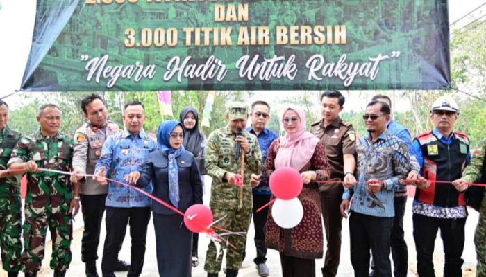 Jembatan Garuda Way Sulan Buka Jalan Harapan Warga, Dedikasi Kodim 0421/LS Perkuat Akses dan Gerakkan Ekonomi