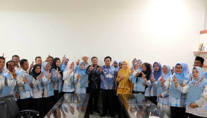 27 Plt Kepala SD Lampung Selatan Dapat Amanah Baru, Sekda Supriyanto Dorong Sekolah HELAU Hadirkan Lingkungan Belajar yang Nyaman