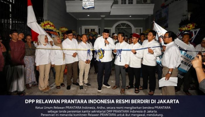 DPP PRANTARA Resmi Berkantor di Jakarta, Siap Kawal Pembangunan hingga Pelosok Nusantara